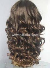 Brazilian hair lace front Curl wigs