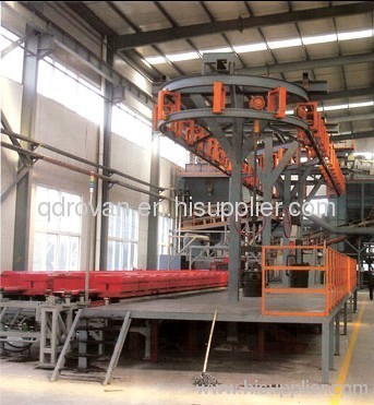 Q58 Hanging Chain Type Shot Blast Cleaning Machines