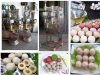 Practical beef , fish , chicken , shrimp ball , and also vegetable ball making machine with stuff in center