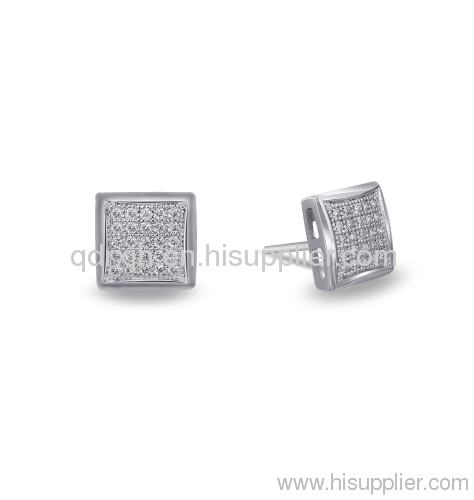2010 lated design trend brass earring (sterling is available)