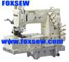 3-Needle Flat-bed Double Chain Stitch Machine for lap seaming FX1503P