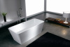 Luxury Solid Surface Contemporary Modern Bathtub, Free-Standing