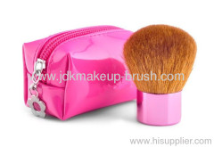 Goat hair professional makeup kabuki brush with PU Bag