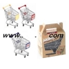 2013 gift Mini Shopping carts for promotion with fan shape child trolley/new product