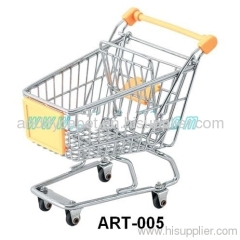 chrome plated gift mini shopping cart /kids trolley/child carts