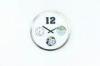 Classical Seconds Metal Gear Clock , Round Simple Clocks