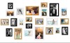 ,Wooden wall photo frame,Wood wall photo frames,wall decoration photo frame