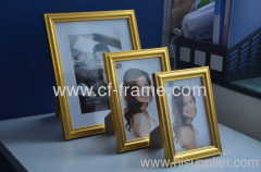 Gold,Silver color photo frame 13x18cm 5R Bedroom Plastic Photo Frame