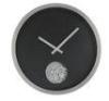 Simple 16 Inch Wall Clock , Decorative Metal Wallclock