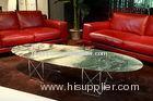 Luxury Round Marble Coffee Tables, Modern Marble Side Table