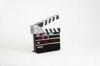 Metal Movie Clapper Board Clock For Home Decor