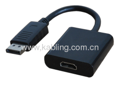 DisplayPort Adapter DP Male to HDMI Female 20CM