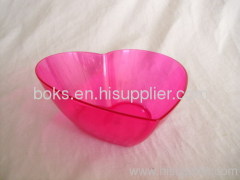 Heart-shaped Valentain's salade bowl