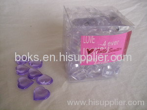 Plastic Valentine heart shape Gift