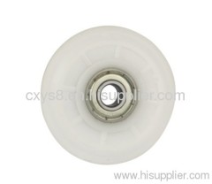 Heavy duty plastic wheel with 608 bearing