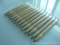 3.5'' wooden HB pencil