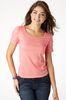 Bishop Short Sleeve Shirts , Breathable Pink Short Womens Shirts / Blouses