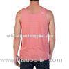 Promotion Pink Mens Graphic Tank Tops , Tagless Adults Custom