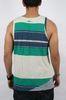 Mens Vest Graphic Tank Tops , Breathable 50% Cotton / 25% Rayon