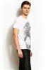 White Slim Fit Mens T Shirts, Mens Casual Short Sleeve