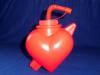 Plastic Heart-shaped Valentine's Straw Mugs