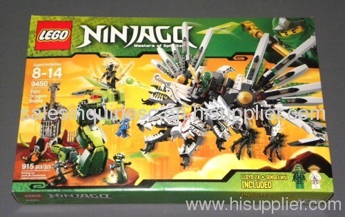 Original Lego Ninjago #9450 Epic Dragon Battle