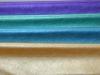 Garment Rayon PU Imitation Leather Fabric Purple / Green / Blue / Beige