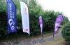 Advertising sail banner flags , outdoor feather flag banners