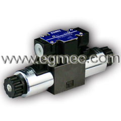 Vickers DG4V3, DG4V-3, Hydraulic AC/DC Solenoid Terminal Assignment Central Connection Directional Control Valve