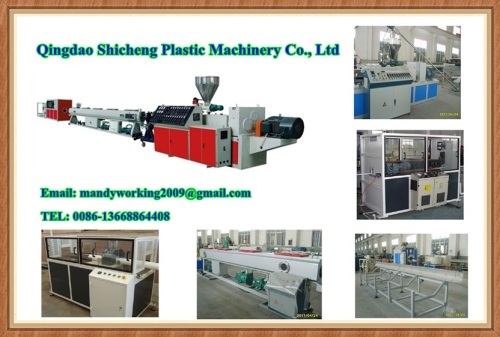 PVC pipe extrusion line