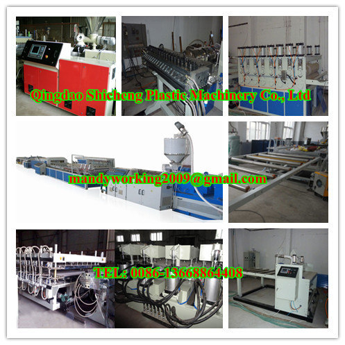 WPC crust foam board machine