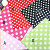 Single Spots Printed Twill Fabric