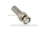 Coaxial Cable CCTV BNC Connector , BNC Male Connector