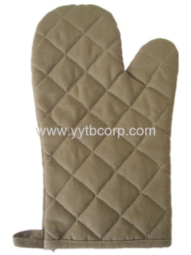 dark green color ,colorful canvas microwave glove