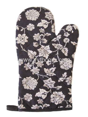 the most popular microwave oven glove double long gloves& coaster set with good quality