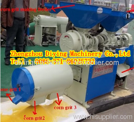 multi-functional Corn peeling and grit making machine