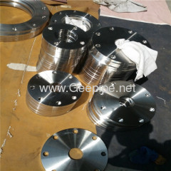 ASME B16.5 carbon steel forged plate flange