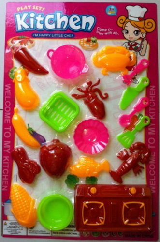 Plastic Toys color tableware