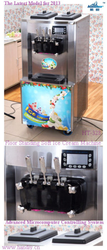 Floor Standing soft ice cream machine HT-328