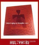 embossing silk vaccum form tray for glass bottle