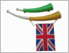 2-parts Vuvuzela With Flag