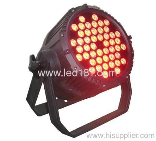 48*3w rgb led par 64 waterproof stage light