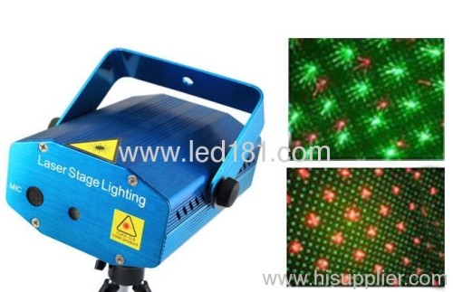 sinle hole red & green pattern firefly laser light