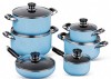 12PCS Colorful Press Aluminum Cookware Set