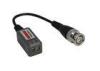 UTP Passive Video Balun for CCTV , Passive Video Balun with Power