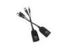 BNC to RJ45 Video Power Balun , Cat5 Video Power Data Balun