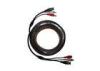 Coaxial CCTV Video Cable , Siamese Coaxial Cable for CCTV