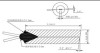 Separation parallel dual fiber pigtail