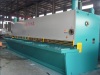 Sheet cutting in China 12X8000 NC guillotine shearing