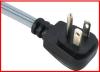 USA Angled plug with cords